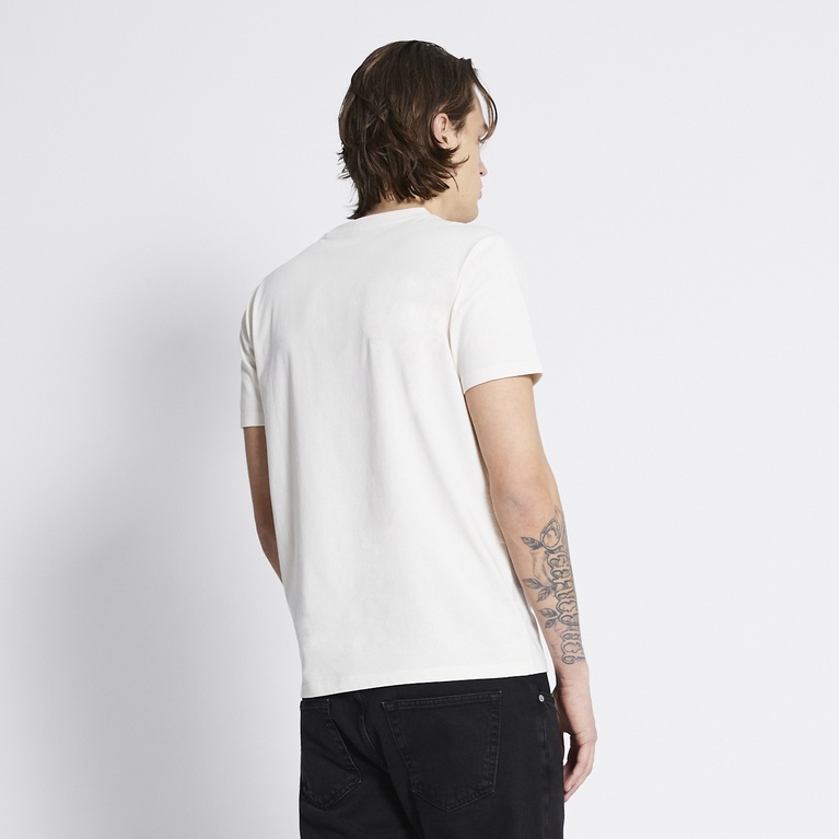 Printed tee "Bill" Ivory 2